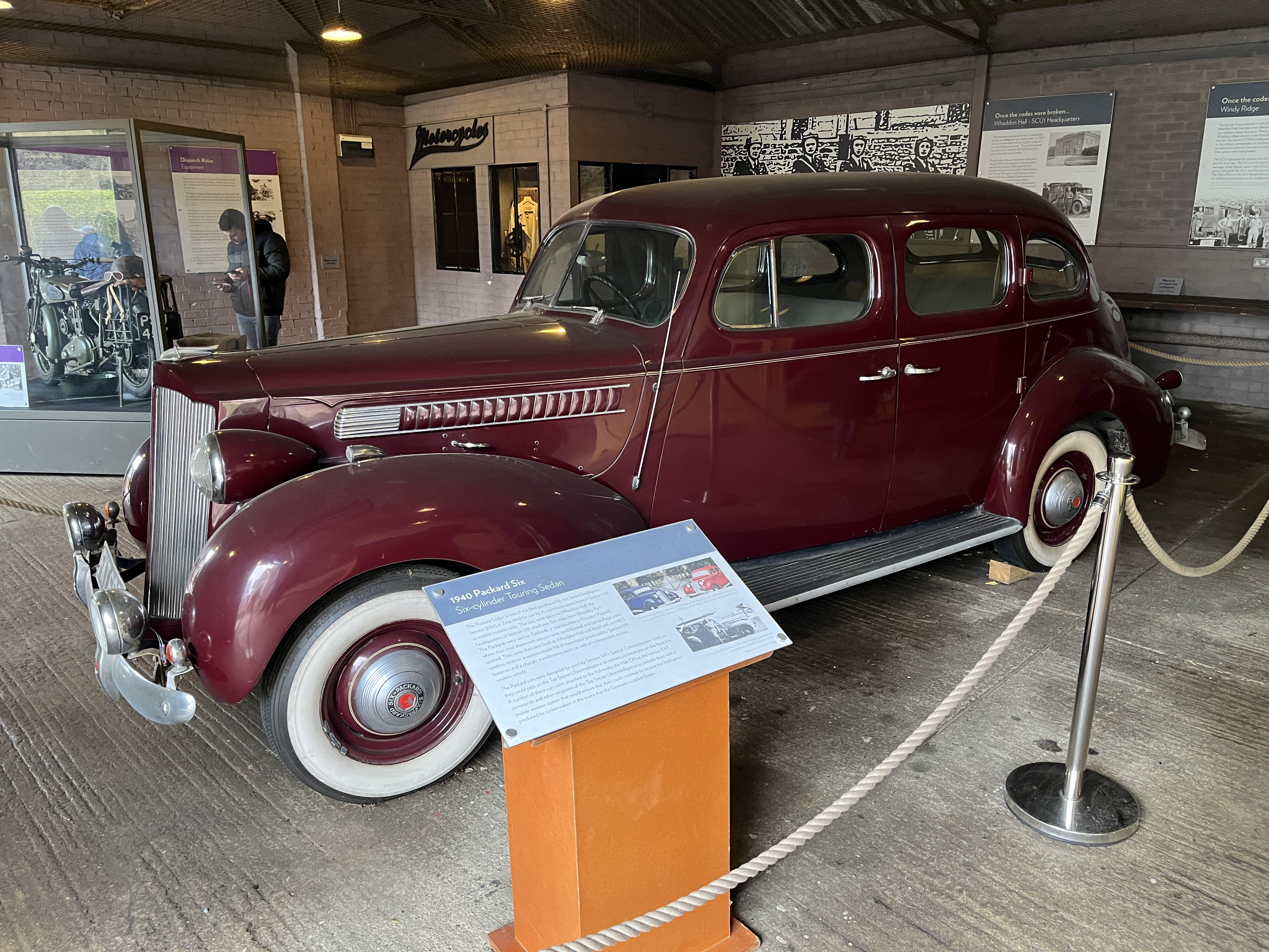 Packard Six wireless car, SIS Section VIII